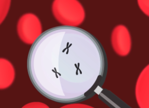 Illustration of gene editing